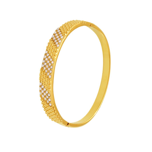 5A Zirconia Line Bracelet - Ultra Sparkle Diamond-Cut Tennis Bracelet