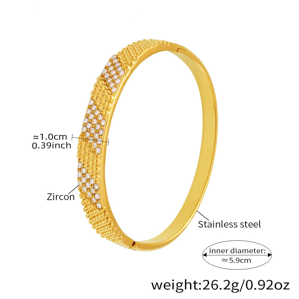 5A Zirconia Line Bracelet - Ultra Sparkle Diamond-Cut Tennis Bracelet